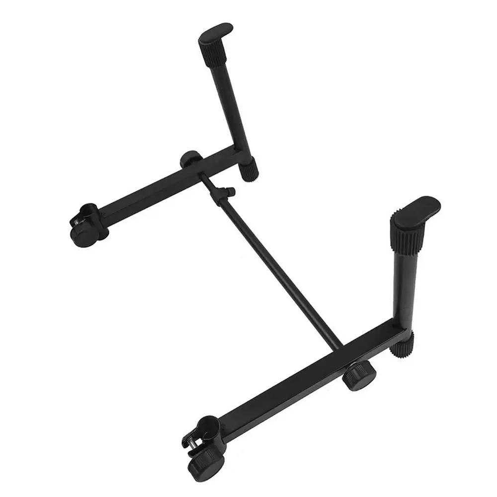 Suporte de teclado duplo em forma de X, Suporte para piano digital, Rack resistente com alças de bloqueio, Heavy Duty - Image 1