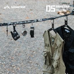 ShineTrip Novo equipamento de acampamento Cinto arbitrário ao ar livre multiferramenta Cinto de armazenamento portátil Ajuste rápido, tiras temporárias, gravata de corda - Image 2