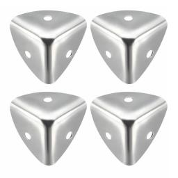 Caixa De Polimento De Prata Tone, Protetor De Canto De Metal, Ângulo Brace, Caixa De Protetores, Suporte Do Tronco Do Peito, 40mm, 4 Pcs - Image 1
