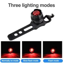 Lâmpadas de aviso de segurança para ciclismo, luz traseira leve para bicicleta, brilho, led, luz traseira para mtb, acessórios de ciclismo - Image 4