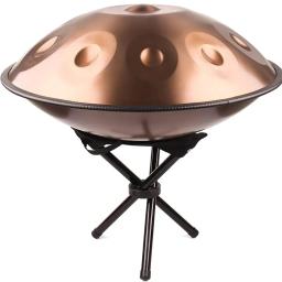 Tambor de língua profissional para iniciantes, ouro mão pandeiro, D menor, aço, instrumento de percussão, 432Hz, 22 ", 9 10 12 Notas - Image 1