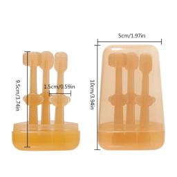 Conjunto escovas dentes para cães Suprimentos profissionais para higiene cães gatos As melhores escovas dentes - Image 6