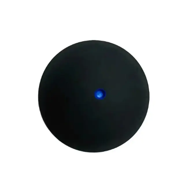 Bola de Squash de Borracha para Iniciantes com Ponto Vermelho e Azul - Acessório de Treinamento de Alta Velocidade
