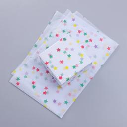 Papel De Tecido Colorido com Estrela, Artesanato DIY, Embalagem De Presentes De Flores, Festa De Casamento, Decoração De Casa Suprimentos, 50x66cm, 10 Folhas por Saco - Image 1