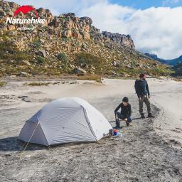 Naturehike-Mongar 2 Tenda, 2 Pessoa, Mochila, 20D, Ultraleve, Travel Tent, Impermeável, Caminhadas, Sobrevivência, Outdoor Camping - Image 6