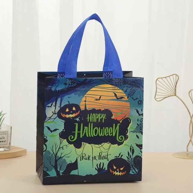 Sacolas Pequenas Multifuncionais para Presentes de Halloween com Alças - Ideais para Truque ou Deleite