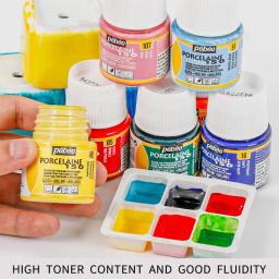 Tinta Cerâmica Pebeo Porcelaine, À Base de Água, Pintado à Mão DIY, Pigmento Colorido, Espelho de Vidro Criativo, Tinta Acrílica Decorativa, 150 - Image 4