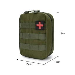 Bolsa médica para Camping Survival, Kit de primeiros socorros, Cintura de emergência, Outdoor Travel Molle Pouch, Equipamento de acampamento - Image 3