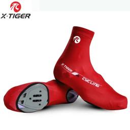 X-TIGER-Cobertura de sapato de ciclismo para homens, sapatilhas MTB profissional, sapatilha esportiva, bicicleta de corrida 100% Lycra - Image 6