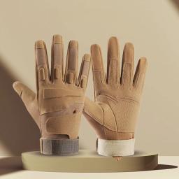 Luvas de dedo para esportes ao ar livre para homens, resistentes, respiráveis, resistentes ao desgaste, protetoras, táticas, antiderrapantes, ciclismo - Image 6