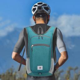 Ultraleve Mochila Portátil Dobrável, Dobrável Montanhismo Saco, Ao Ar Livre, Escalada, Ciclismo, Mochila de Viagem, 15L - Image 2