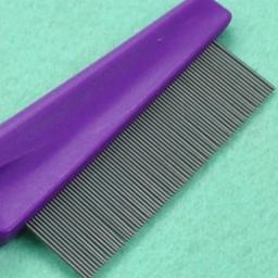 Pet Animal Care Comb, Proteja o pente da pulga para gato e cachorro, Aço inoxidável, Comfort Hair Grooming, Casa - Image 6