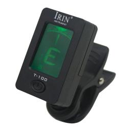 IRIN-Universal Digital Clip-On Guitar Tuner, Sintonizador de Tom para Baixo, Violino, Ukulele Elétrico, 360 ° Rotativo, T-100, T-400, T-500 - Image 4