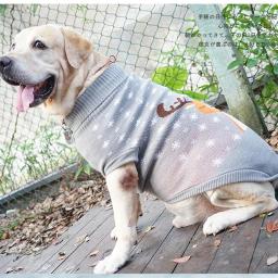 Camisola de gola alta para cães, Camisola de malha para cachorro grande, Camisola de Natal para Pet, Cães extra grandes, Meninos e meninas, frio, tamanho grande - Image 6