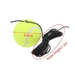 1 pçs bola de treinamento de tênis profissional com corda elástica bounce bola com corda elástica bola de treinamento de tênis portátil - Image 5