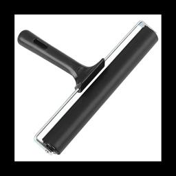 Borracha Roller Brush para Art Craft Pintura, impressão, impressão, tinta e estampagem, DIY, 8" - Image 1