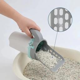 Cat Litter Shovel Scoop, Filtro Pet, WC Limpo, Selecionador de Lixo, Cat Supplies, Acessório Self Cleaning Box - Image 2