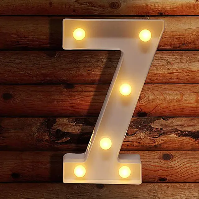 Luzes LED Decorativas para Festas e Natal - Números de 0 a 9 em 16cm e 22cm para DIY e Decoração de Aniversário