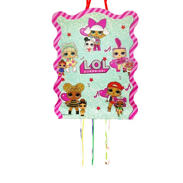 Brinquedos Temáticos da Disney para Meninas - Decoração de Festa com Piñata e Utensílios de Mesa para Aniversário DIY