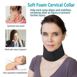 Corretor De Postura Cervical Portátil, Ajustável Pescoço Brace, Trator Travesseiro Colar, Alívio Da Dor, Apoio Do Pescoço - Image 2