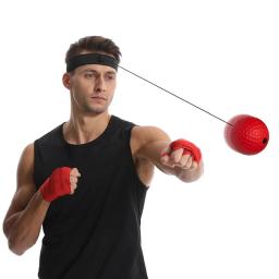 Boxing Reflex Ball, Speed Force Punching Bag, Fitness, MMA, Sanda, Levantando Reação, Mão Eye Agility, Headband De Treinamento, Ginásio, Muay Thai - Image 6