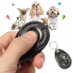 Pet Training Clicker Keyring, Gato, Cães Clicam, Ferramentas de ajuda do instrutor, Botão do filhote de cachorro, Som, Chaveiro Clip, Obedience Training Keyring - Image 4