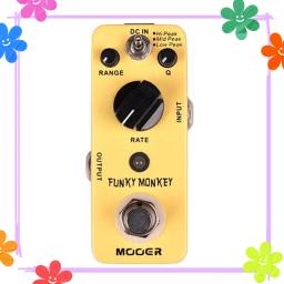 MOOER-Funky Monkey Guitar Pedal Efeito, Auto Wah Efeito, 3 modos, Hi, Mid, Low Peak, True Bypass, acessórios de guitarra elétrica - Image 1