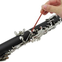 Instrumento de vento mola gancho ferramenta de reparo saxofone clarinete oboé flauta agulha reed reparação woodwind peças reposição - Image 6