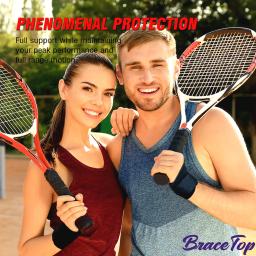 1 pçs ginásio faixa de pulso esportes pulseira masculino cinta de pulso feminino suporte de pulso tala fraturas túnel do carpo pulseiras para fitness - Image 2