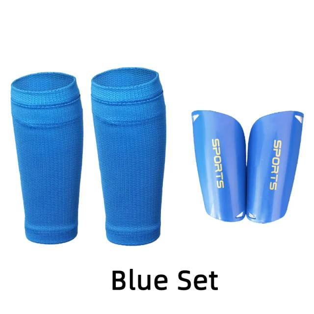 Conjunto de Meias de Proteção para Futebol com Bolso para Suporte de Caneleiras e Protetores de Panturrilha Adulto