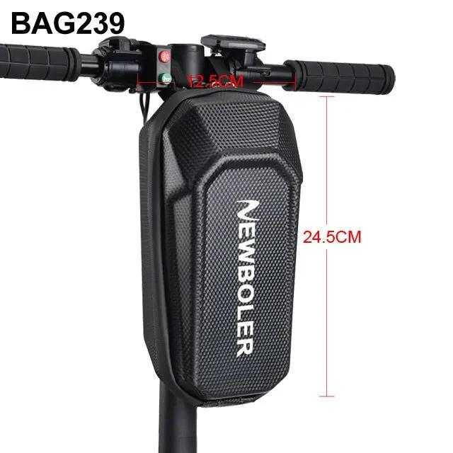 Newboler scooter elétrico saco acessórios saco do veículo elétrico à prova dwaterproof água para xiaomi scooter frente saco de bicicleta peças à prova chuva - Image 1