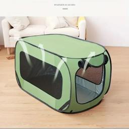 Canil portátil dobrável para cães e gatos, ninho de estimação interior e exterior, assento de carro, transportadora de viagem, leve e amp Folding Fence - Image 6