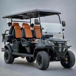 Nova energia caça buggy golfe elétrico turismo carro segurança 4 6 assento 48v 72v bateria de lítio carrinho de golfe elétrico - Image 6