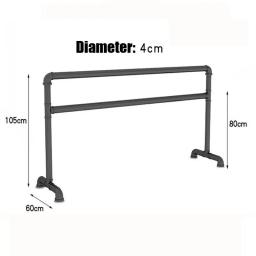 Profissional Home Mobile Leg Press, Bar Dança Prática, 100cm Comprimento, 80cm Altura - Image 5