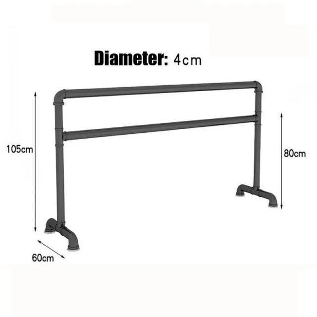 Leg Press Móvel para Home Office: Bar Dança Prática, 100cm de Comprimento e 80cm de Altura