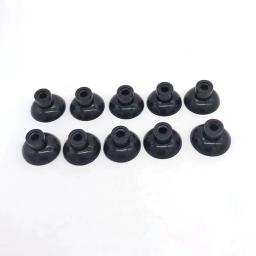 Ventosa transparente para aquário, suporte do tubo de ar, bomba do tanque de peixes, oxigênio tubo de ar, fixação acessórios, preto, 10pcs - Image 2