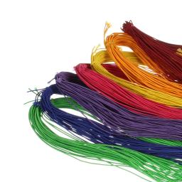 Elastic Cord Beading Threads, Stretch String para Fazer Jóias, Cordões de Fabricação de Tecido, Pulseiras DIY, Pulseiras Trançadas Apx, 1mm, 25 jardas - Image 3