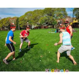 Basquete para crianças e adultos, jogo de carnaval, cesta ajustável, bandana para festa, aniversário, família, jogo interno e externo - Image 2