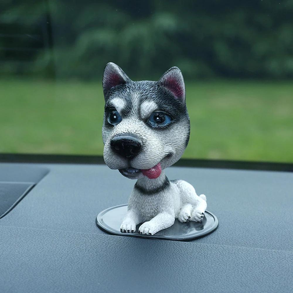 Nodding Dog Funny Shaking Head Toys, Bonecas Bobblehead Puppy, Swing Car Ornamentos, Home Auto Interior Decor, Brinquedos do painel do carro, Bonito - Image 1