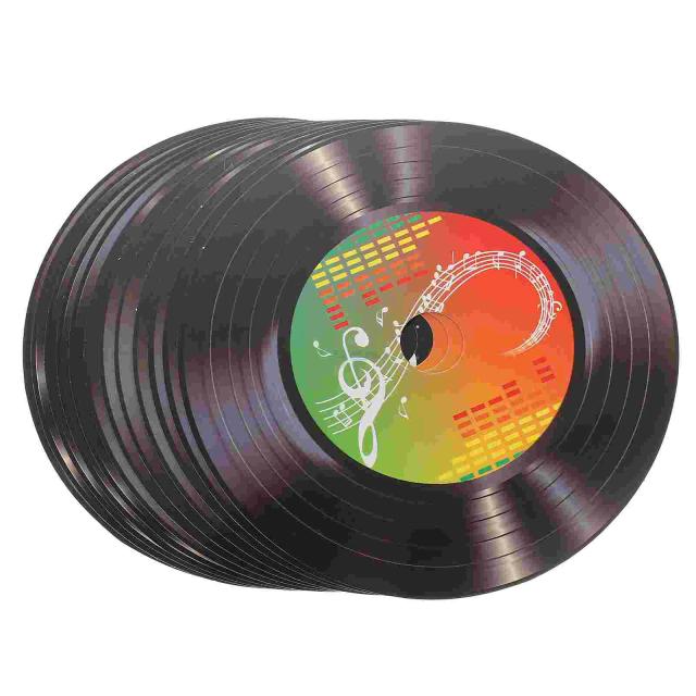 Decoração de Parede com Registros de Vinil Não Auto-Adesivos: Arte Bar e Ornamentação Única