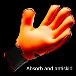 Luvas profissionais de futebol goleiro para homens e mulheres, luvas antiderrapantes de goleiro de treinamento, proteção para dedos, adultos e jovens - Image 4