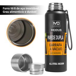 Garrafa Térmica 1000/1500ml de Aço Inoxidável Portátil Vácuo Isolado Tumbler com Saco para Atividades ao ar livre - Image 2