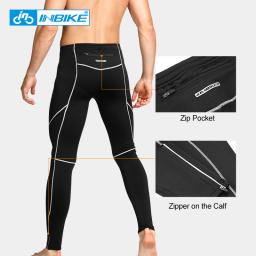 Inbike calças de inverno dos homens velo quente legging calças apertadas roupas fitness correndo traving bicicleta outwear esporte crossfit - Image 2