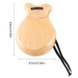 Castanholas dança flamenca com corda castanheiro espanhol para crianças adultos, 2 peças - Image 6
