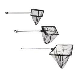 Rede de peixes de aquário portátil com alça longa extensível, rede de pesca, aço inoxidável, rede de pouso - Image 2