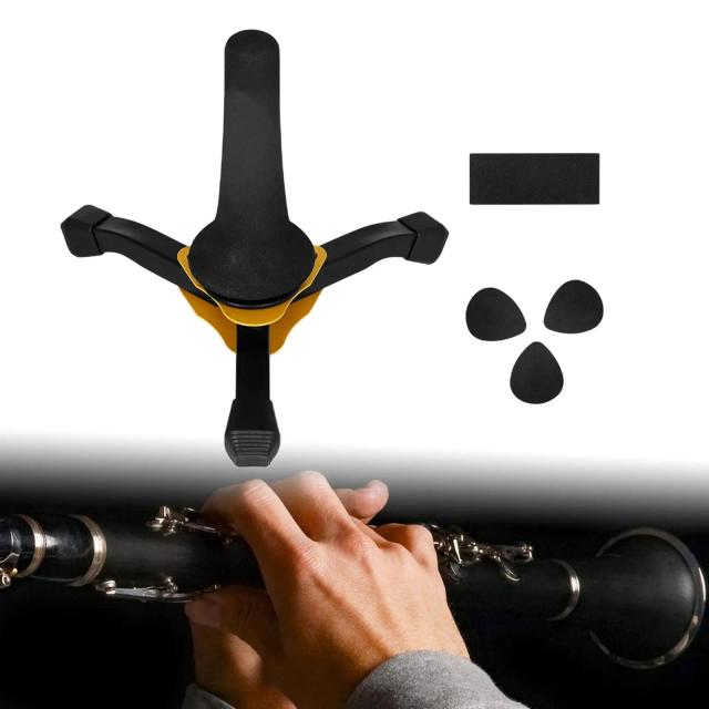 Suporte Portátil e Dobrável para Instrumentos de Sopro - Ideal para Saxofone e Flauta