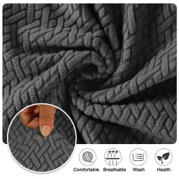 LEVIVEI-Jacquard Sofa Seat Cushion Cover, Sofá Capas para Sofás, Anti-Poeira, Slipcover Removível, Protetor de Móveis, Crianças, Animais - Image 6