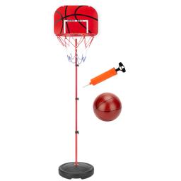 Mini cesta de basquete com bola e bomba portátil cesta de basquete conjunto indoor ao ar livre jogar para crianças - Image 1