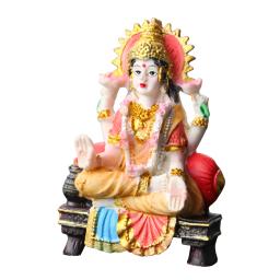 Przy ts0015 molde de silicone deusa asiática mulher escultura de argila fazendo molde de vela mãe laxmi ídolo moldes de resina de argila de lótus - Image 6
