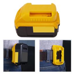 Suporte de bateria para bateria Dewalt, fivela de cinto, armazenamento, Stander, Mount Display, cabide Dock, 18V, 20V, 60V, 1pc - Image 1
